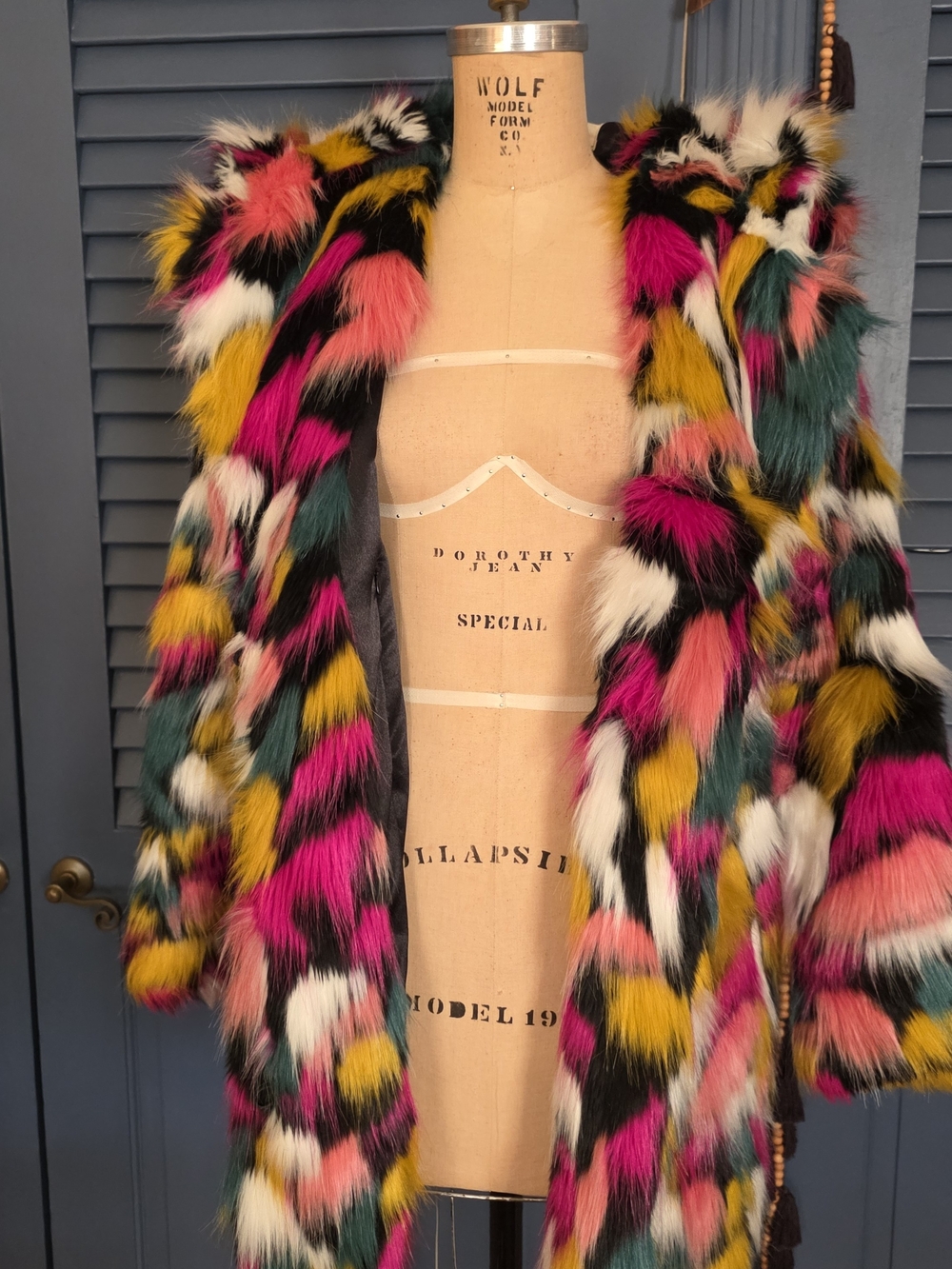 SpiritHoods Collector's Edition Monarch Butterfly Faux Fur Coat - Picture 11 of 13